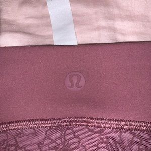Dark Pink LuluLemon Leggings (length 25)